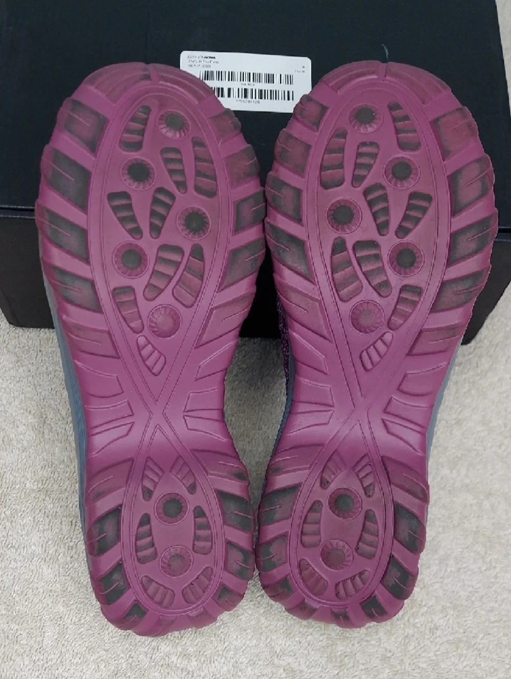 Hypetsoft Slip-On Knit Athleisure Lightweight Sock Sneakers Womens Size 5 Office